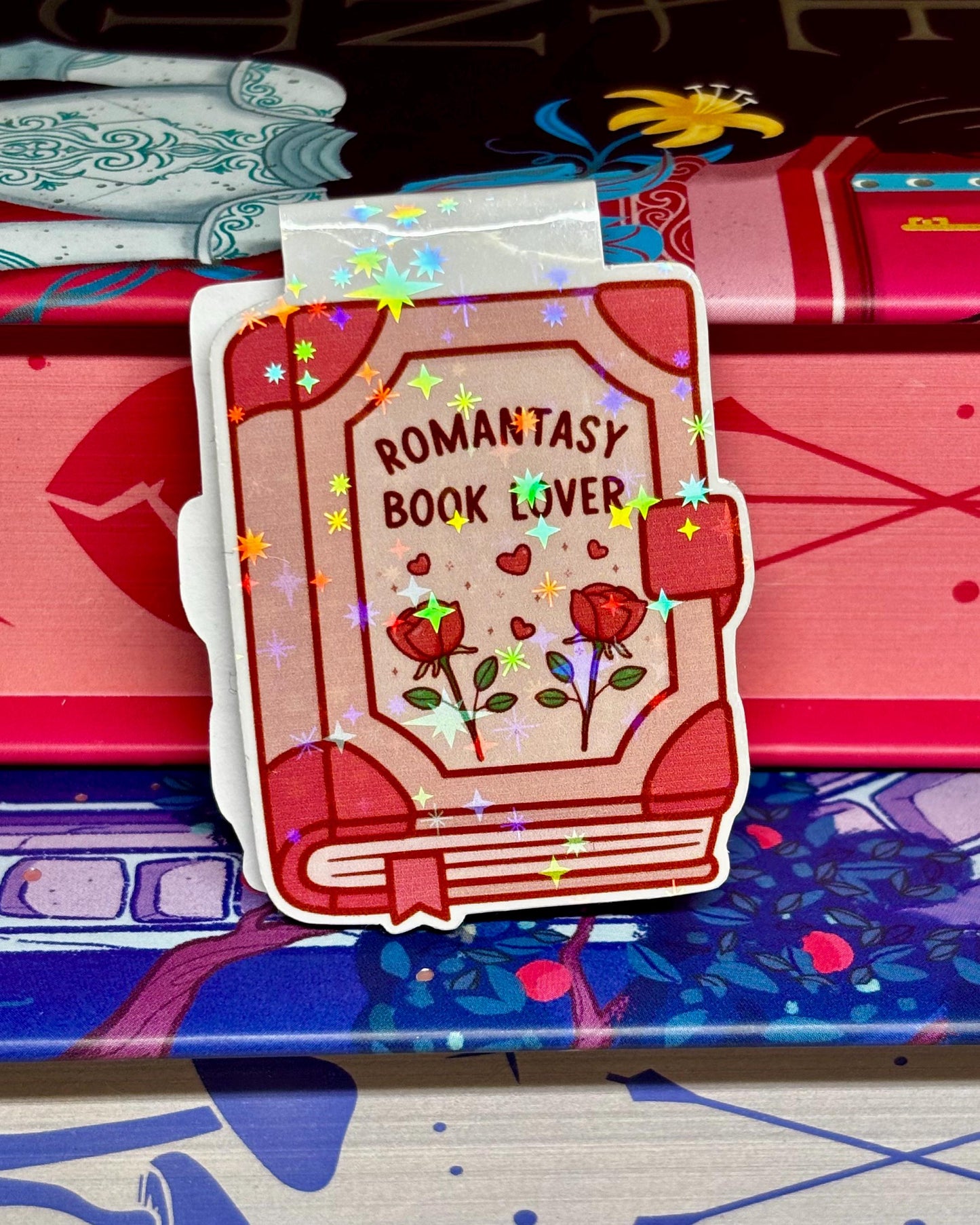 Mini Romantasy Book Lover Magnetic Bookmark
