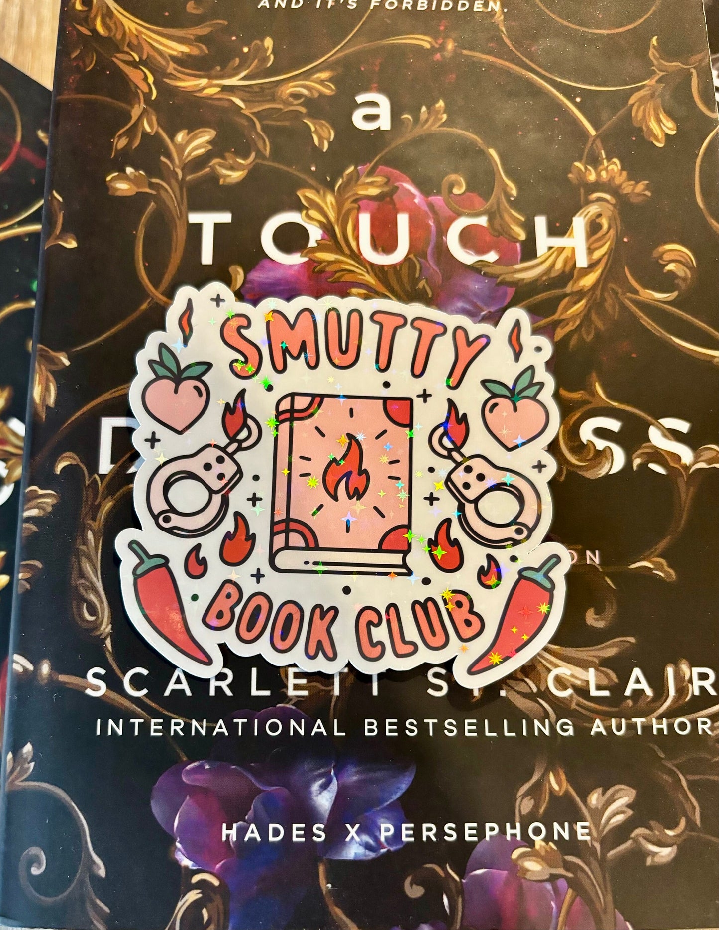 Smutty Book Club Sticker