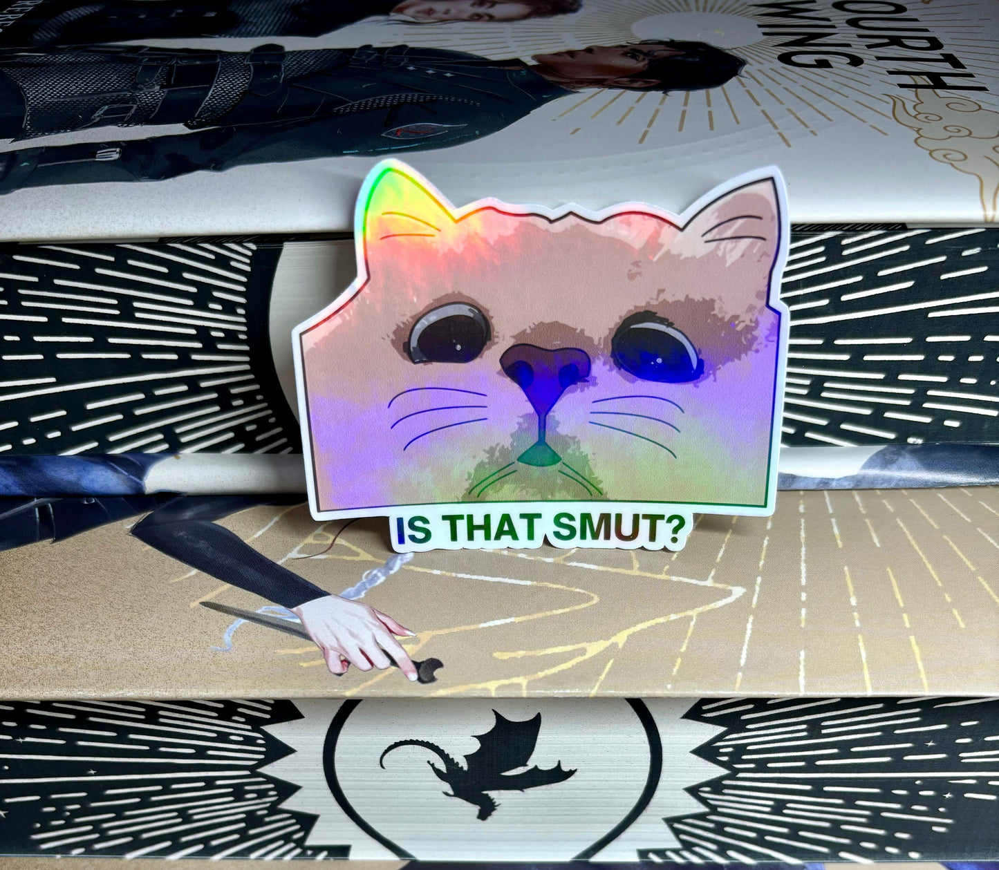 Is That Smut Meme Cat Sticker