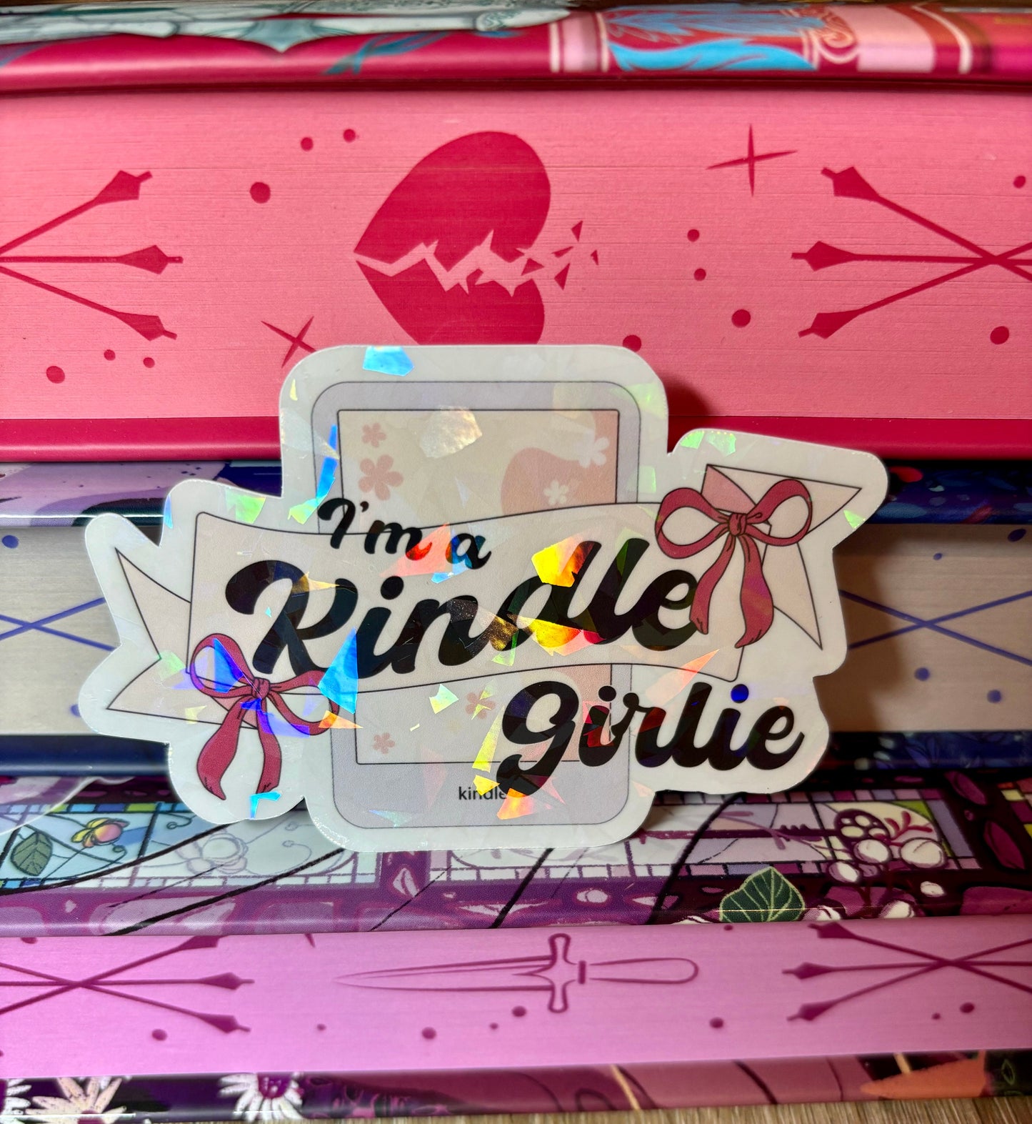 I'm A Kindle Girlie Sticker
