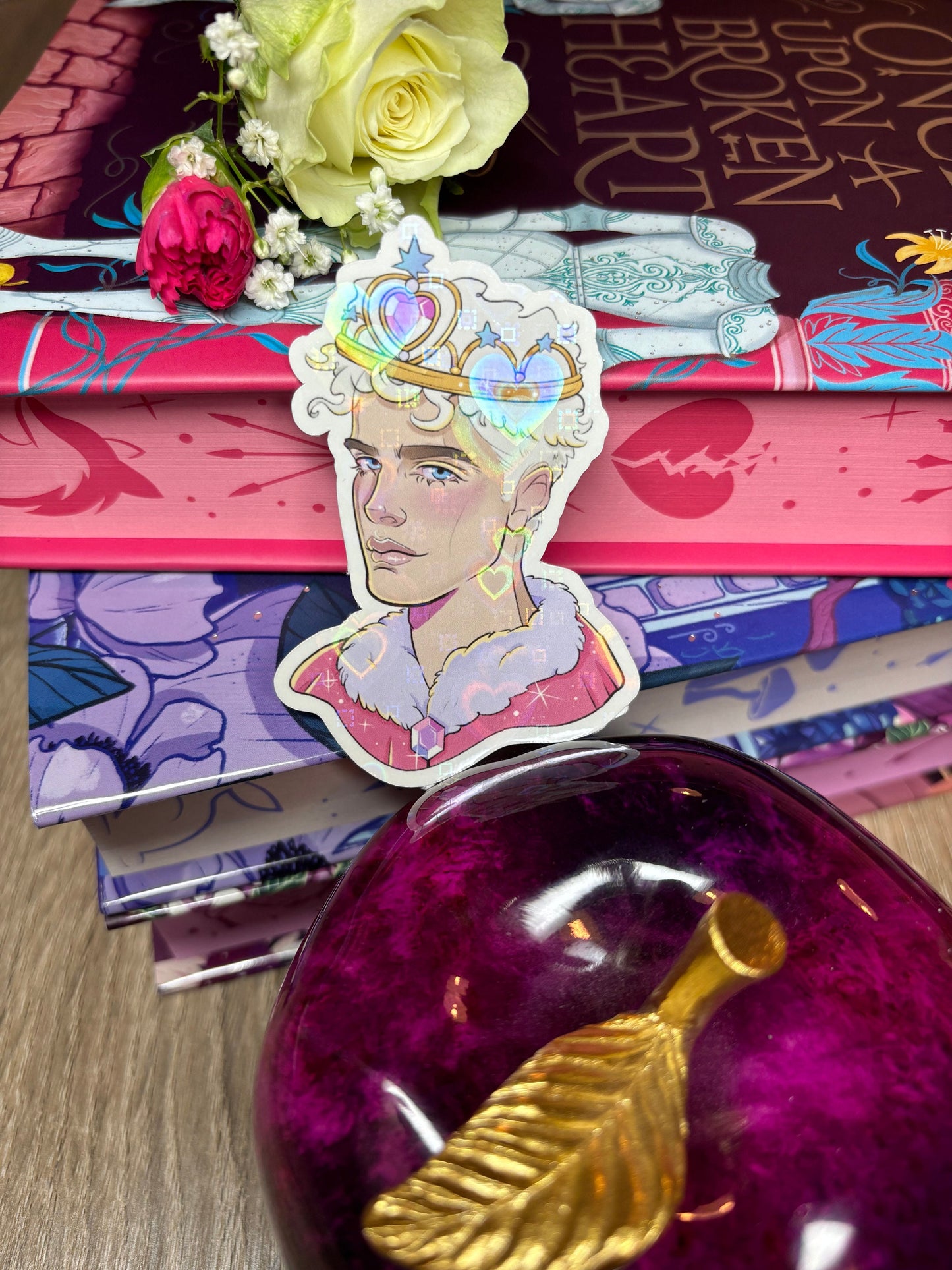 Prince Of Hearts Sticker