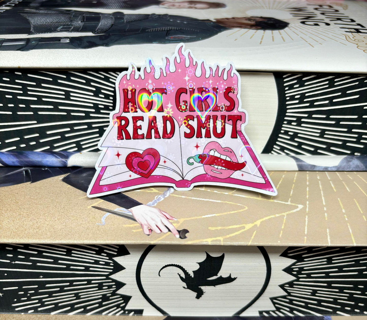 Hot Girls Read Smut Sticker