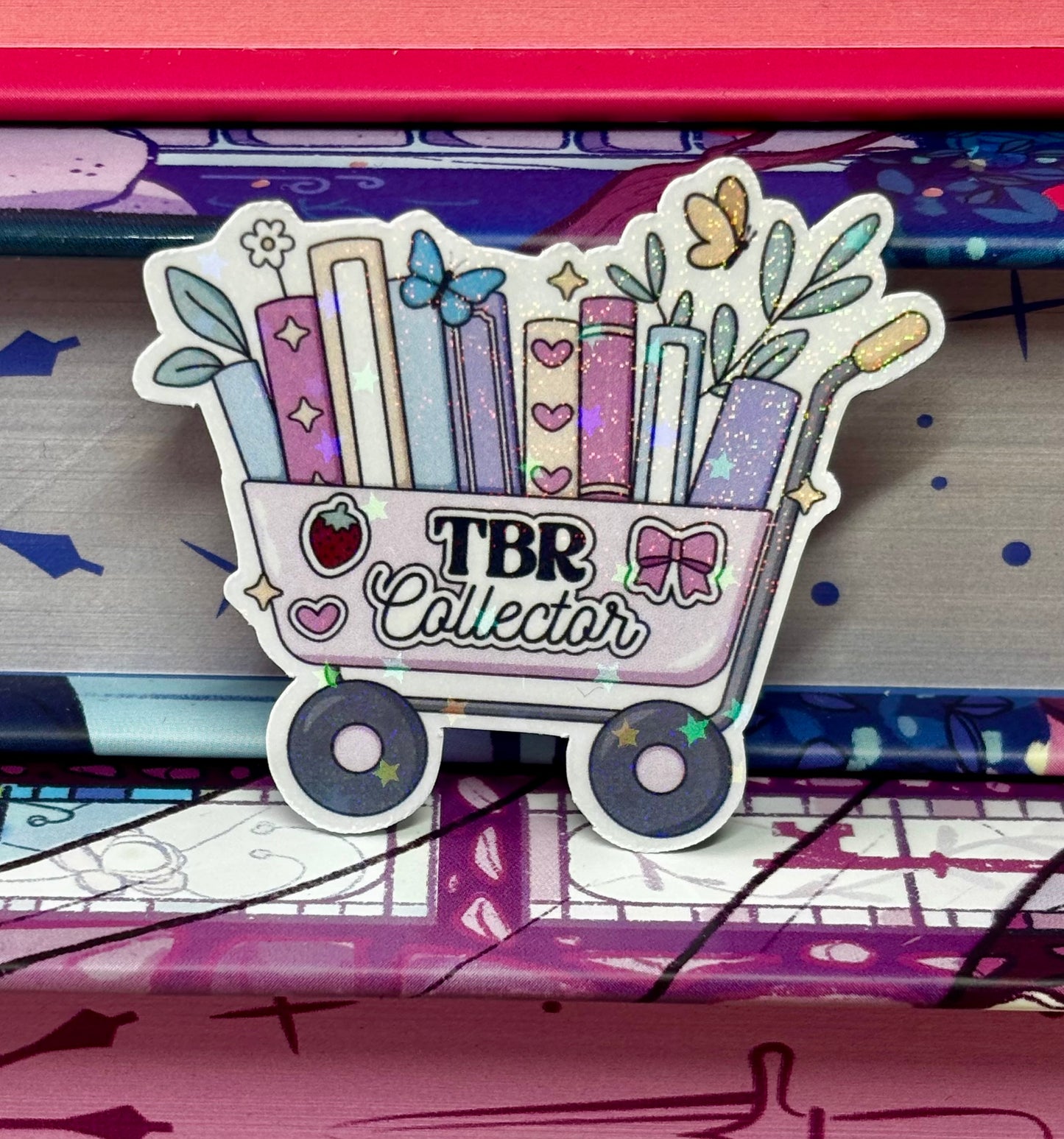 Mini TBR Collector Cart Sticker