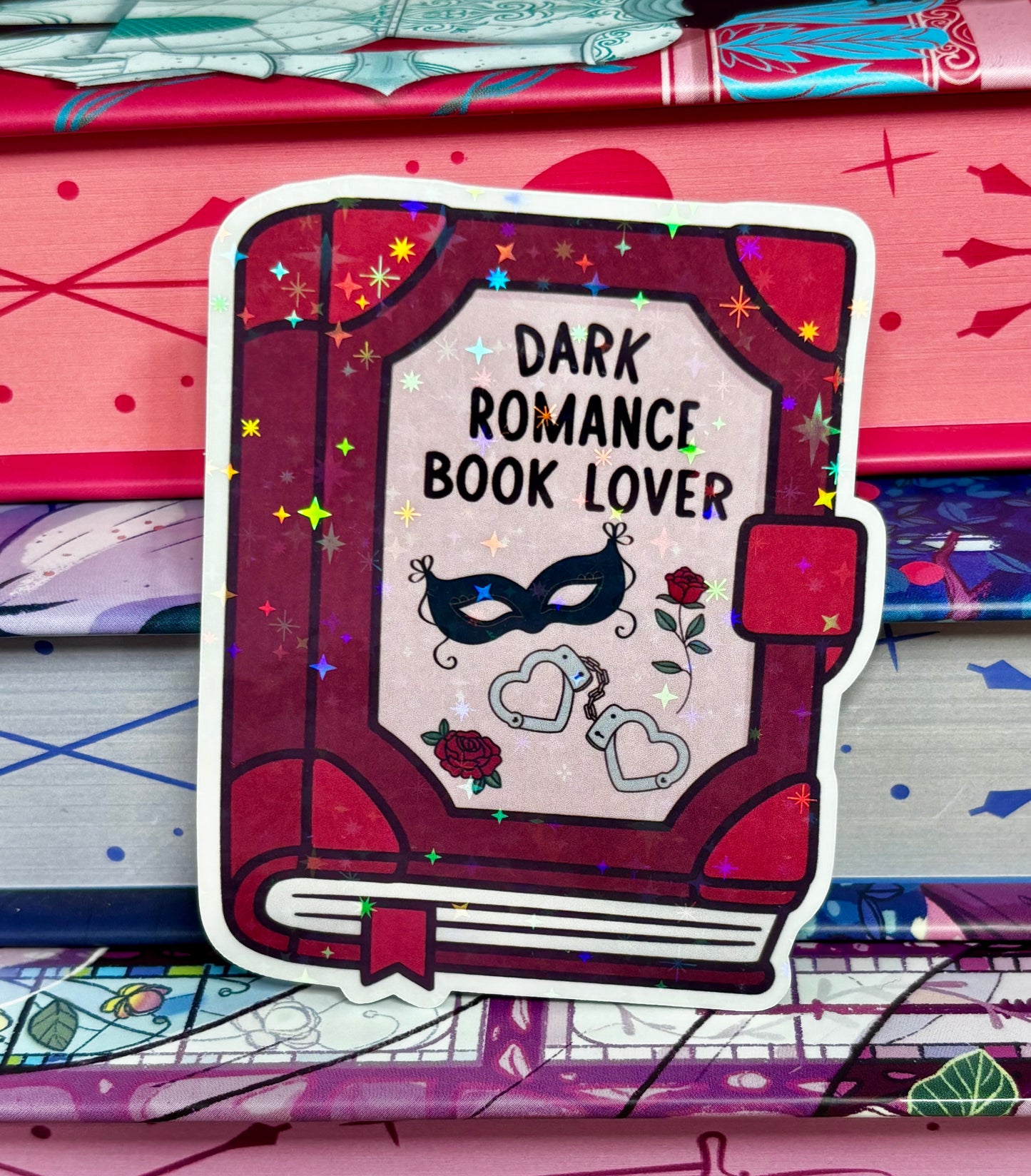 Dark Romance Book Lover Sticker