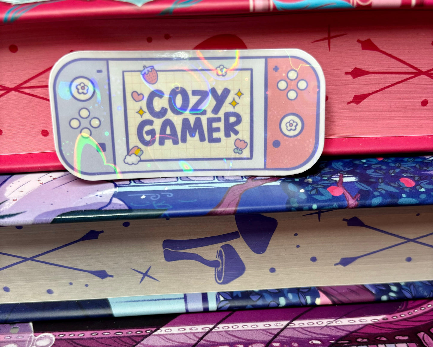 Mini Cozy Gamer Game Console Sticker