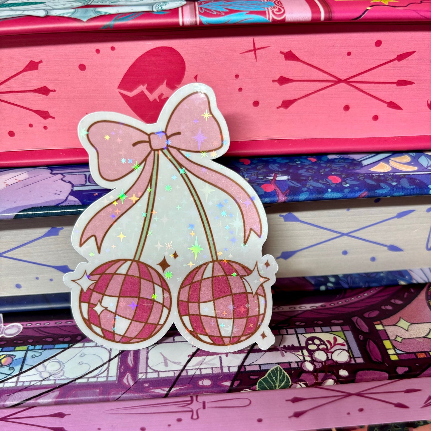 Coquette Disco Cherry Sticker