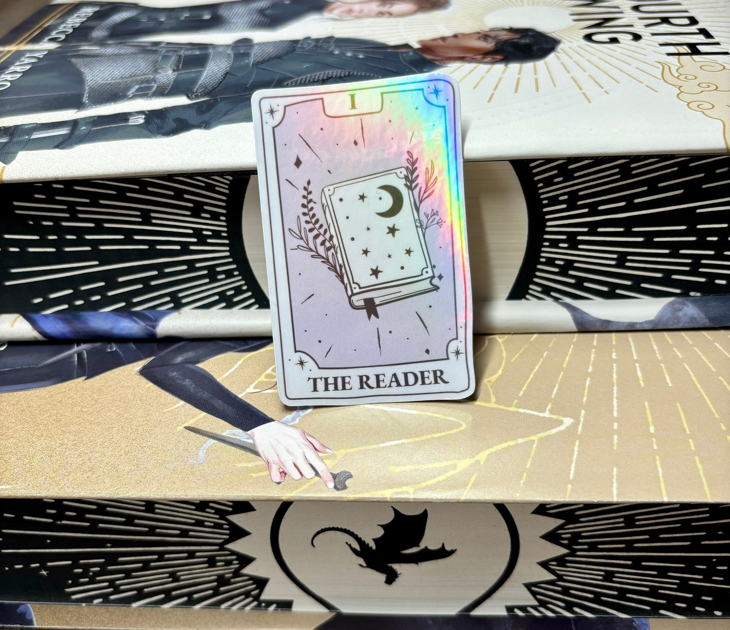 The Reader Tarot Card Sticker