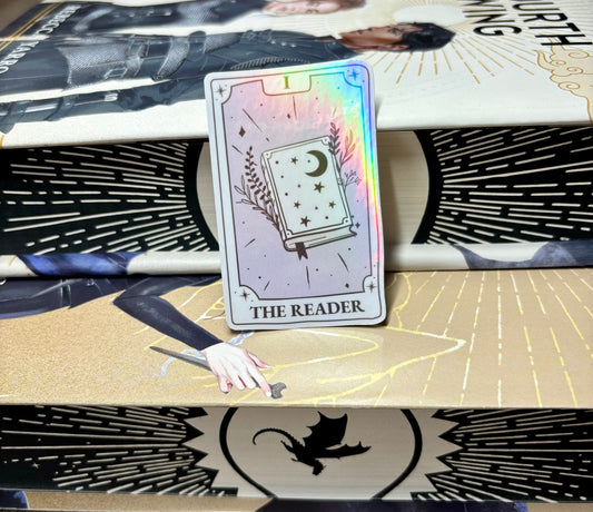 The Reader Tarot Card Sticker