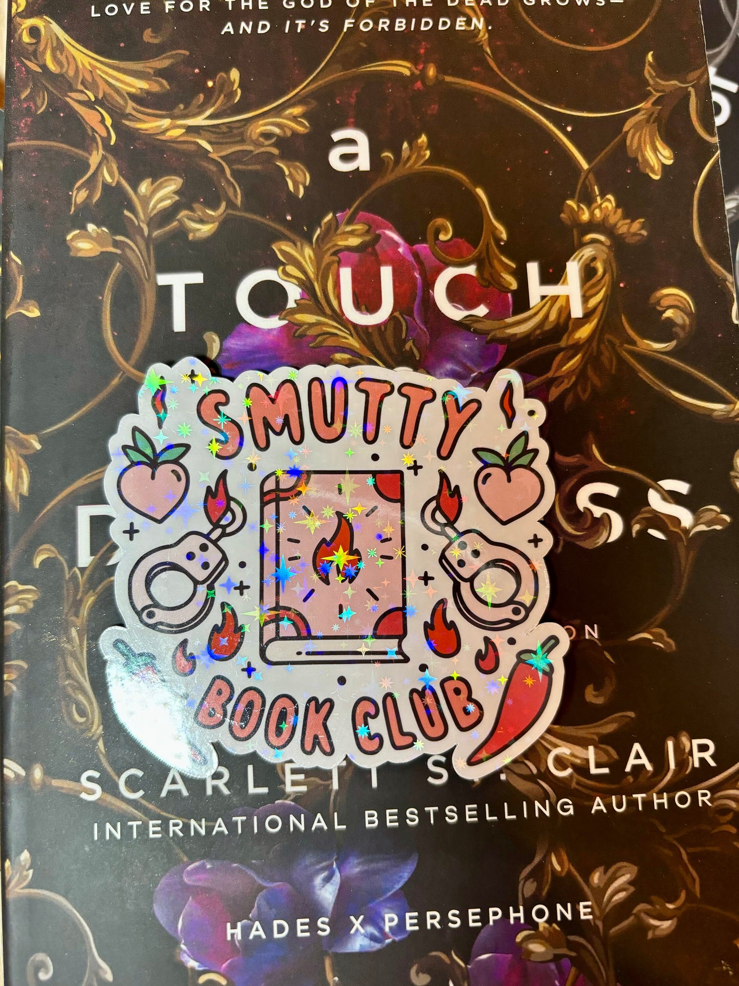 Smutty Book Club Sticker