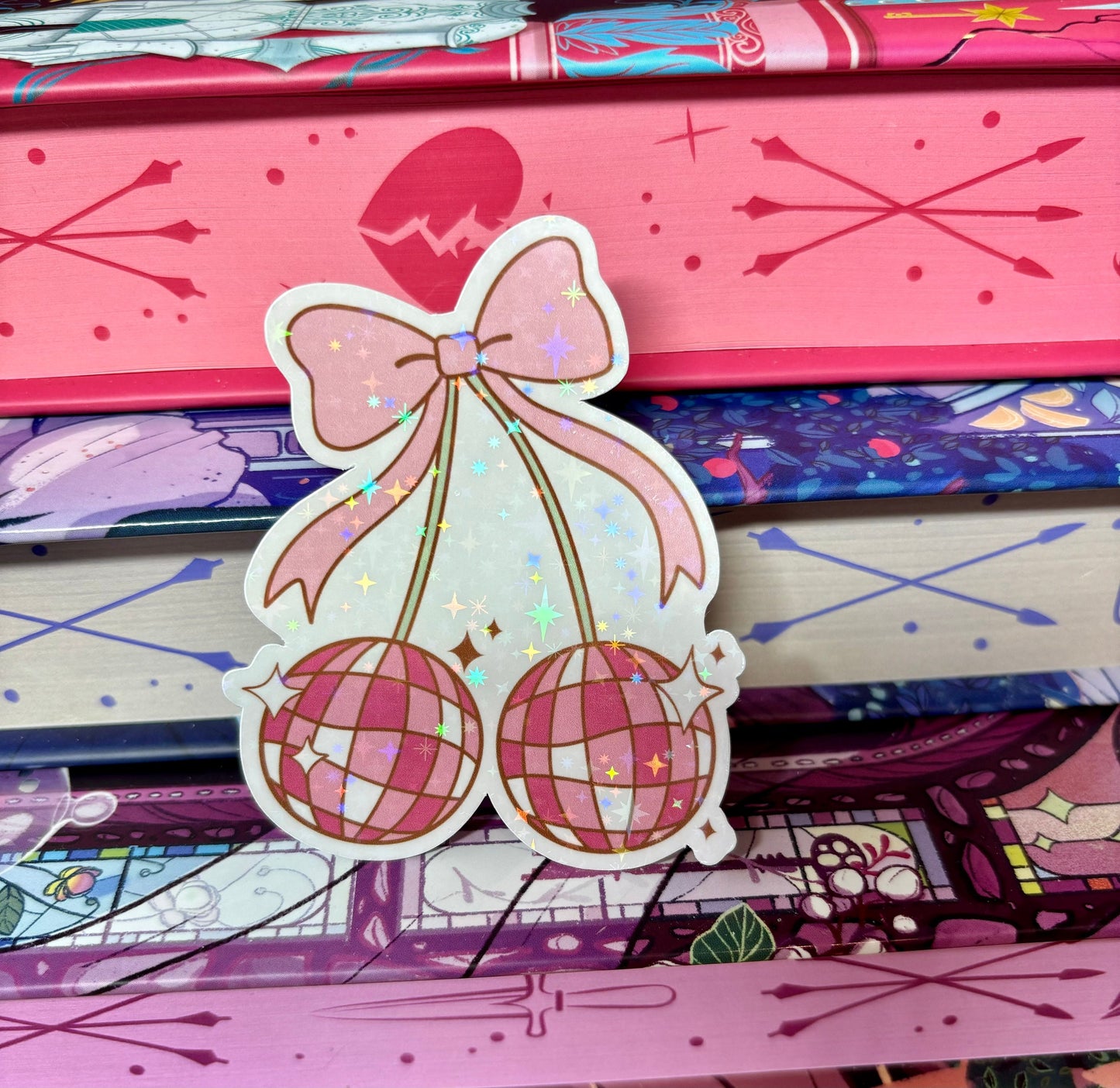 Coquette Disco Cherry Sticker