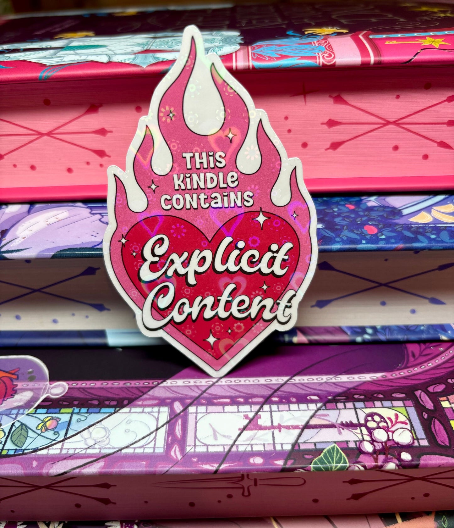 This Kindle Contains Explicit Content Sticker
