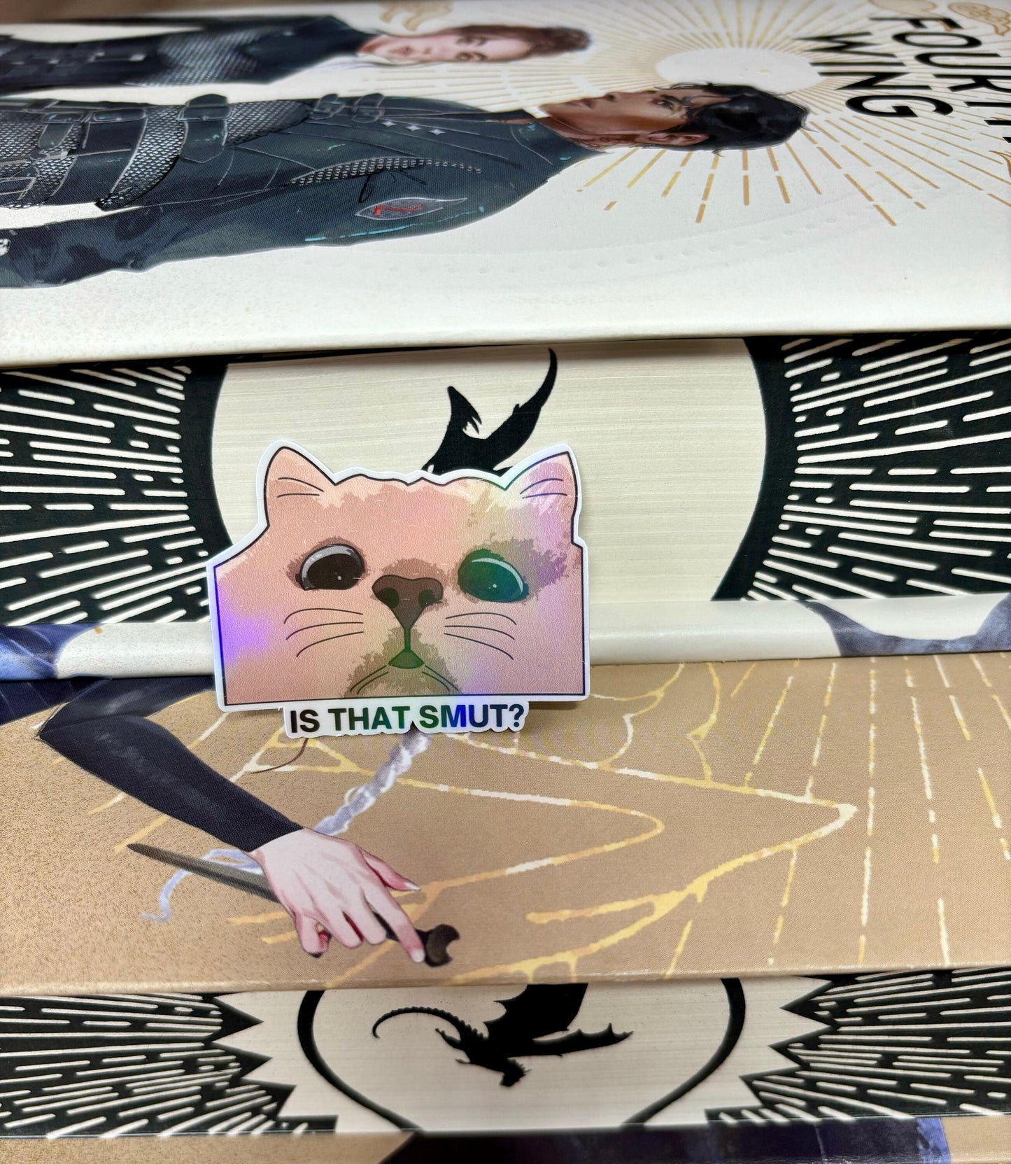 Mini Is That Smut Meme Cat Sticker