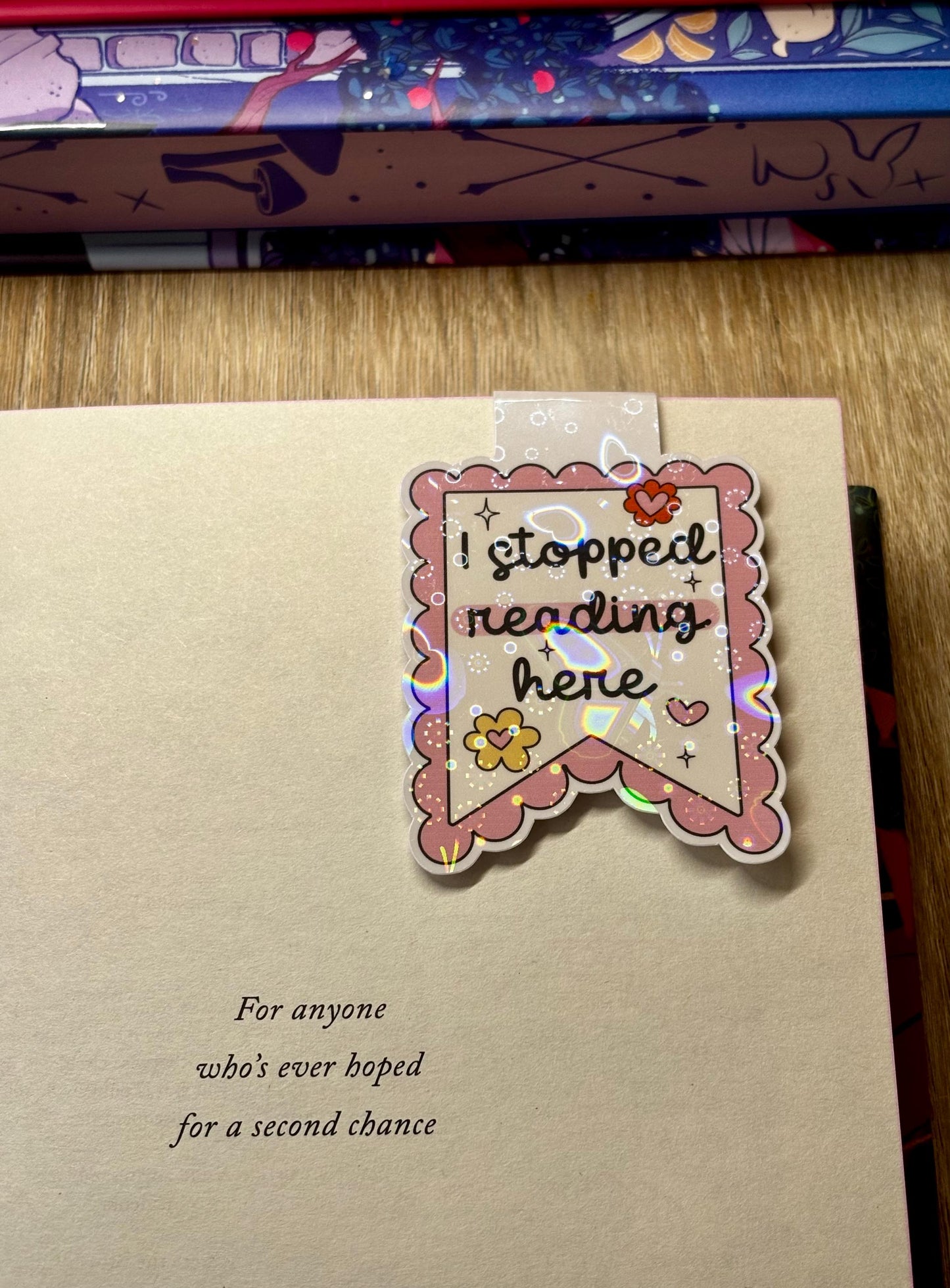 I Stopped Reading Here Magnetic Bookmark