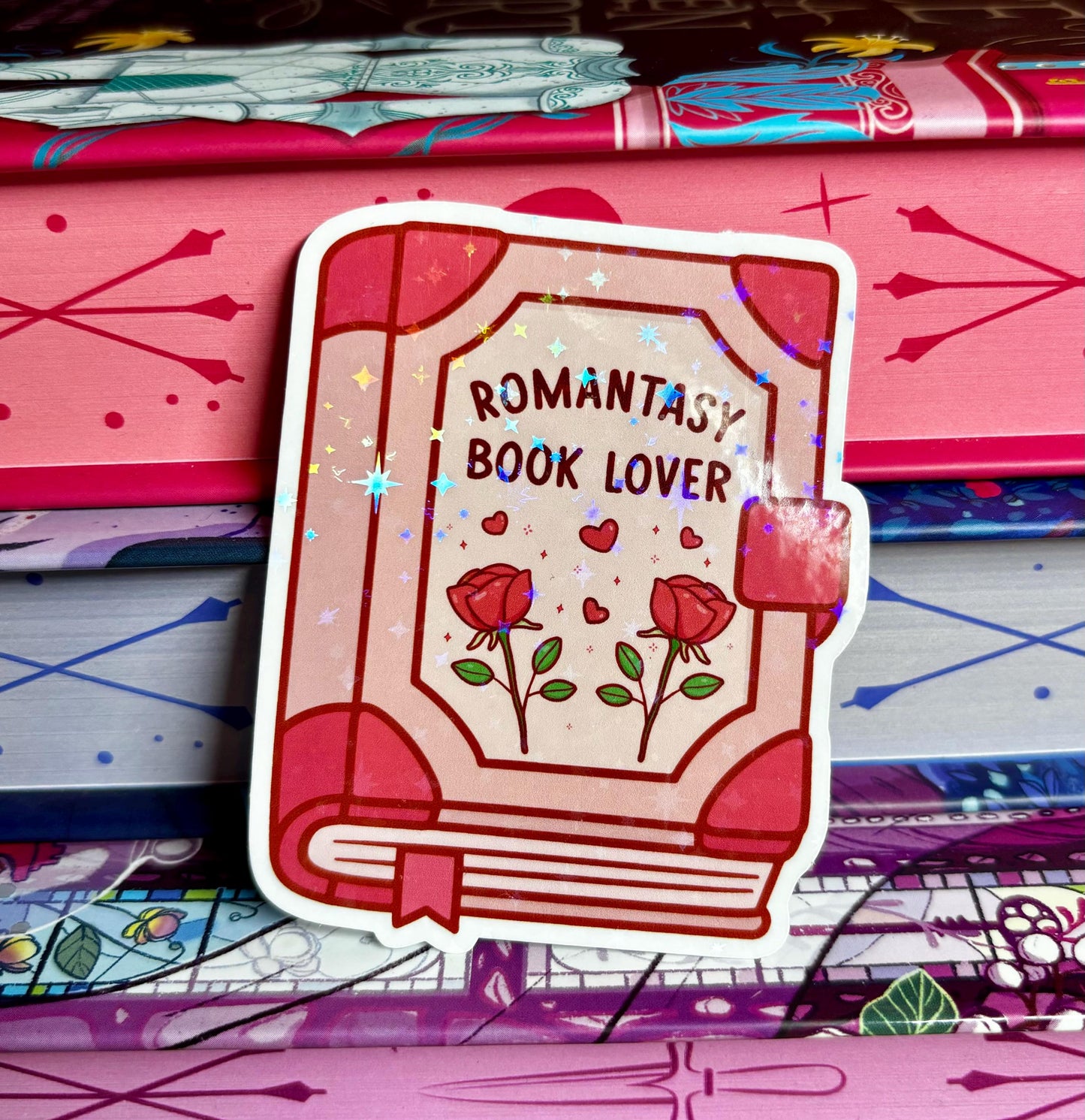 Romantasy Book Lover Sticker