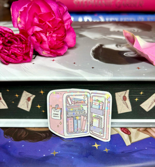 Mini Cute Bookish Fridge Sticker