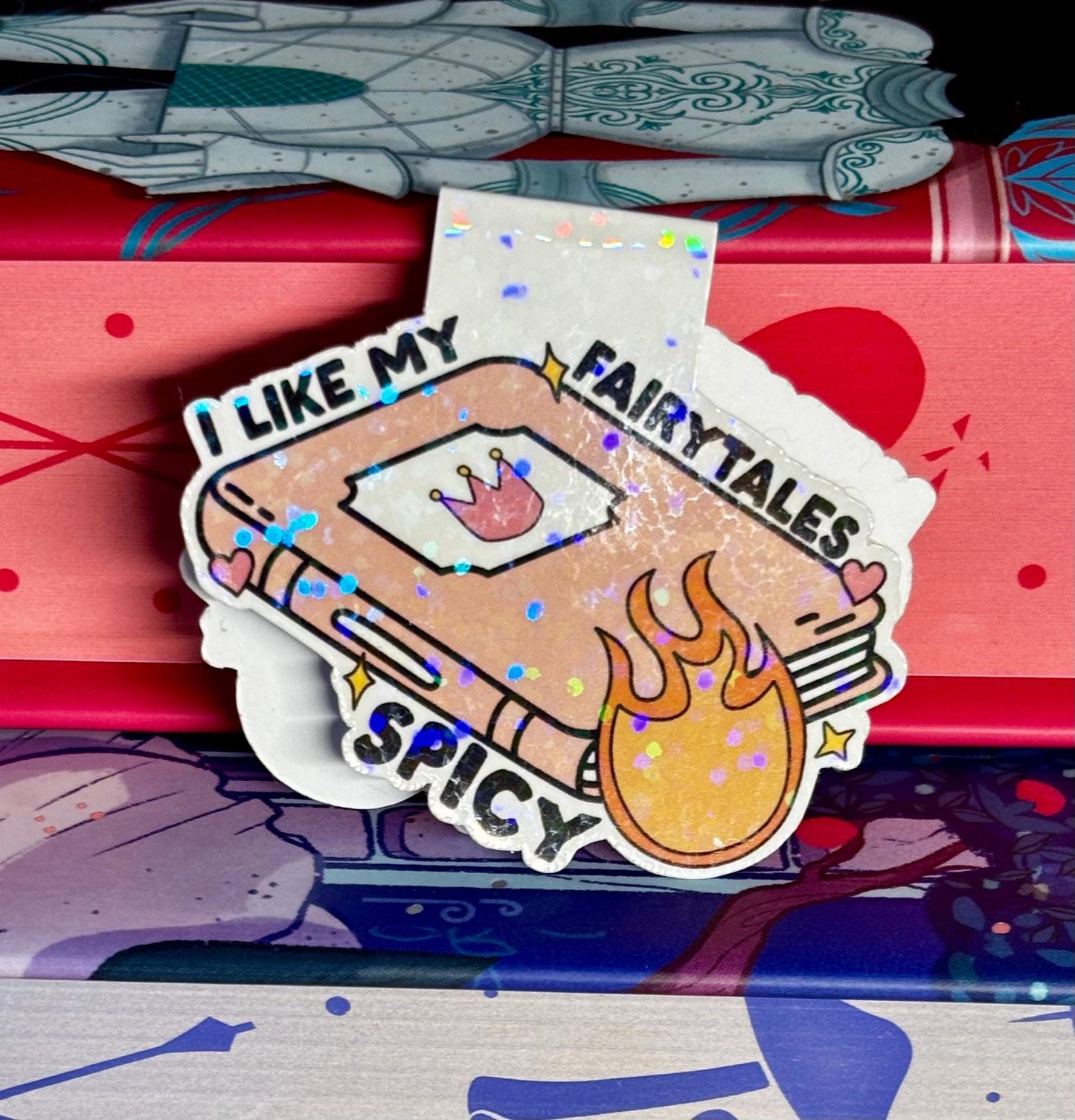 Mini I Like My Fairytales Spicy Magnetic Bookmark