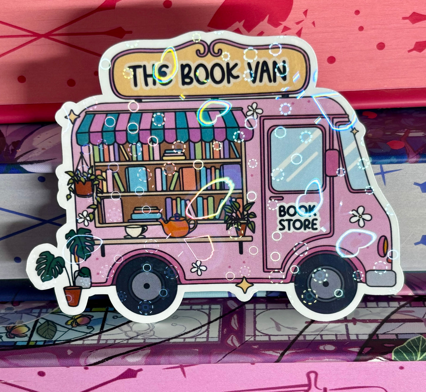 The Book Van Bookstore Sticker