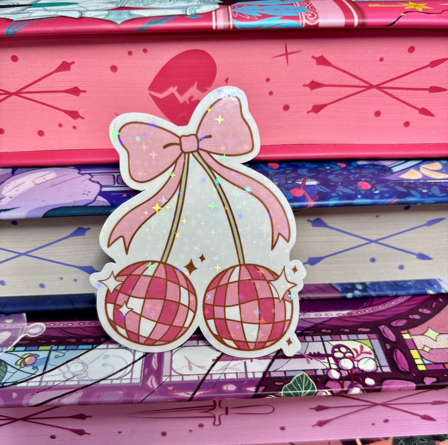Coquette Disco Cherry Sticker