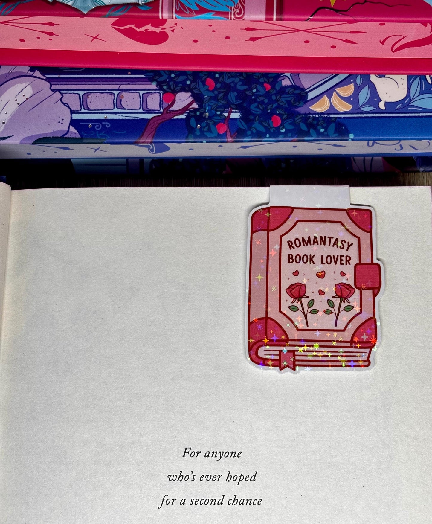 Romantasy Book Lover Magnetic Bookmark