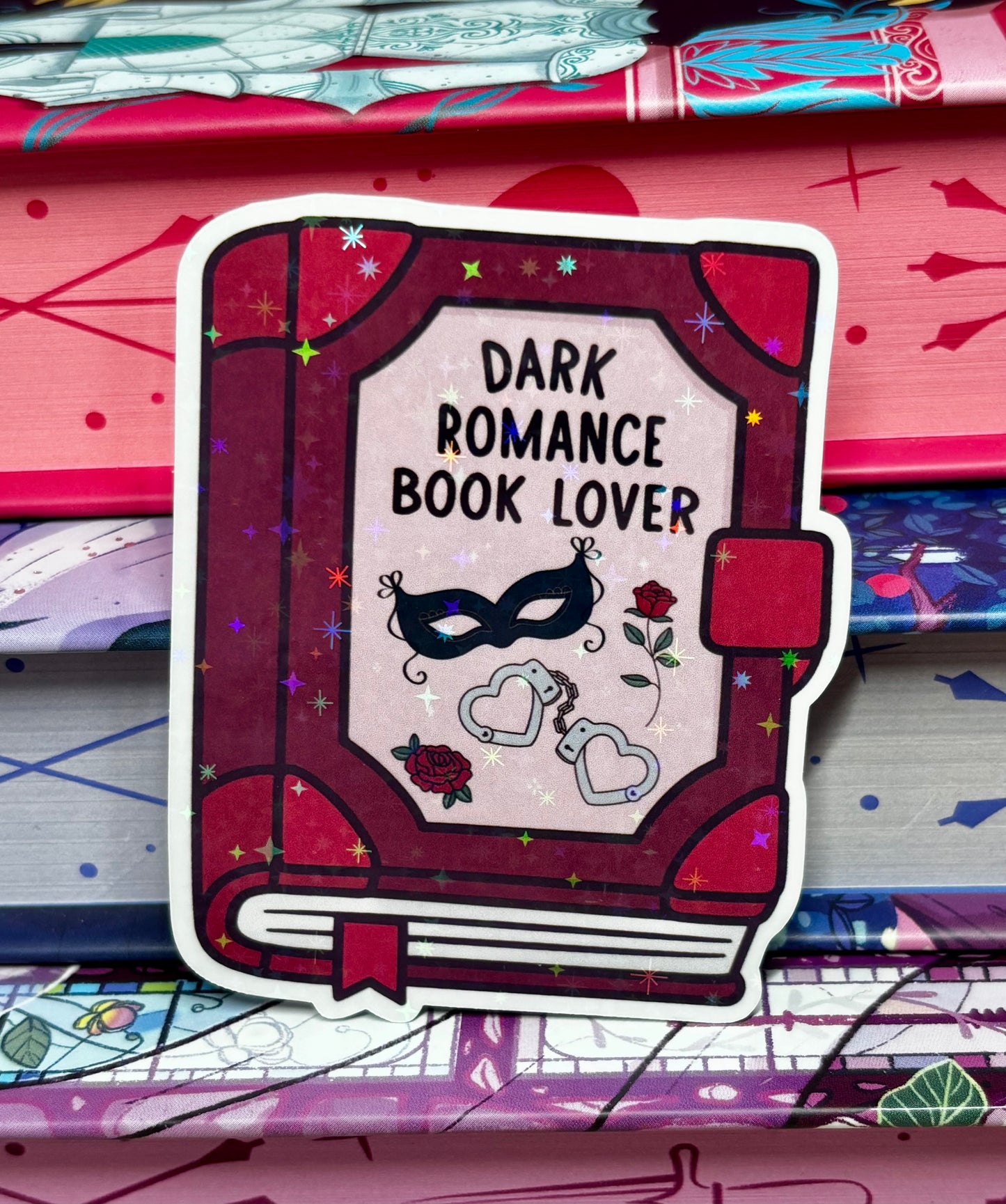 Dark Romance Book Lover Sticker