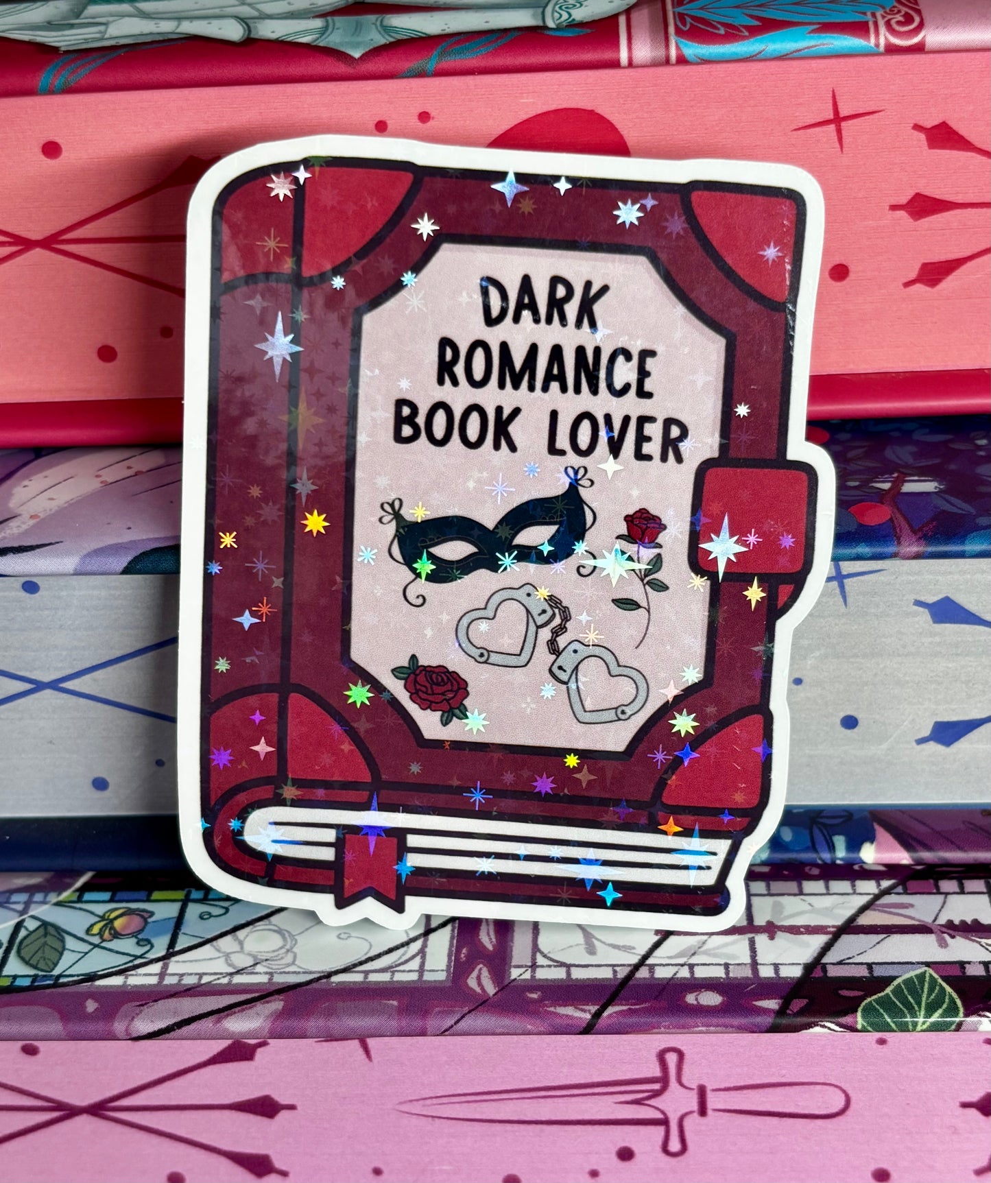 Dark Romance Book Lover Sticker