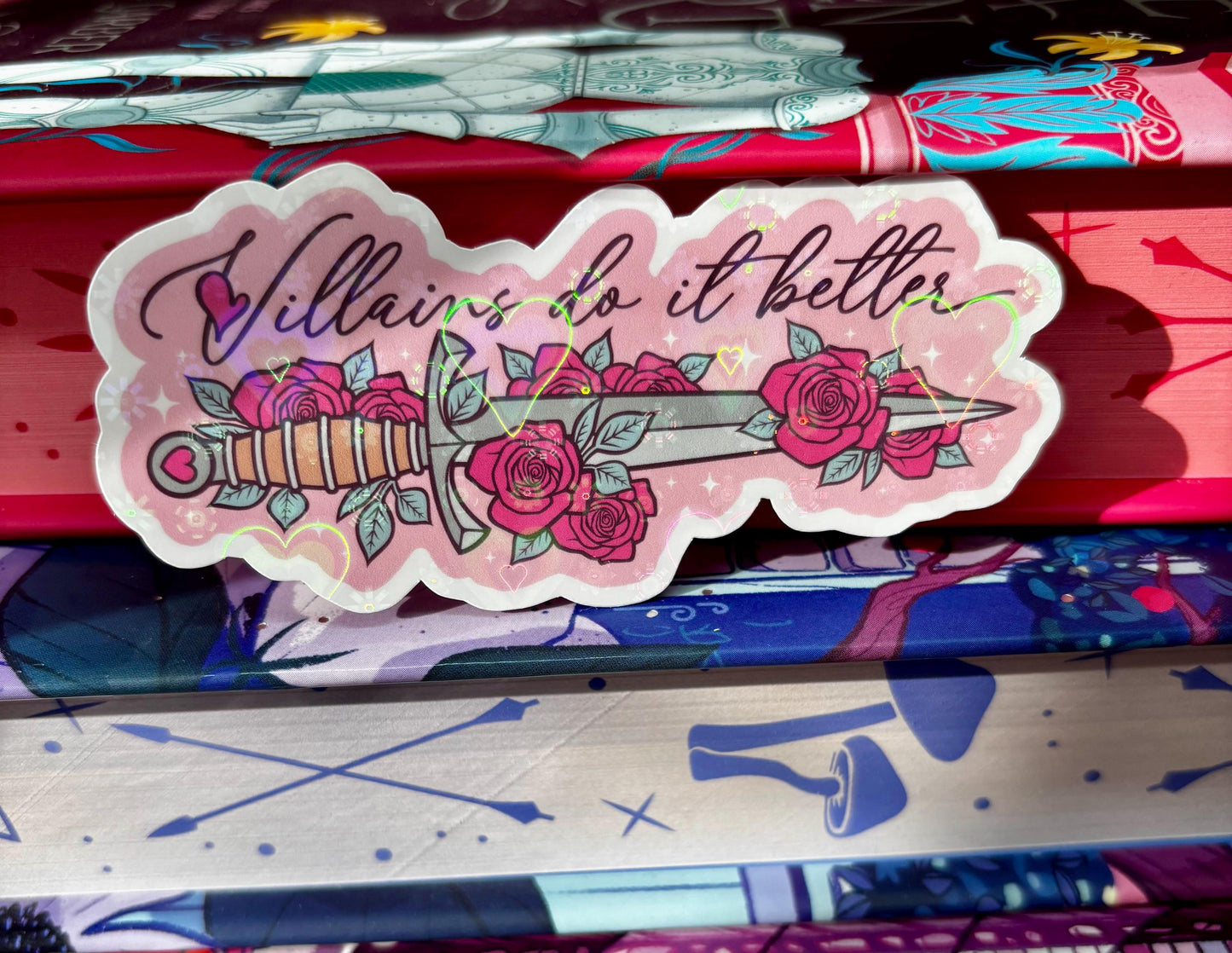 Villains Do It Better Sticker