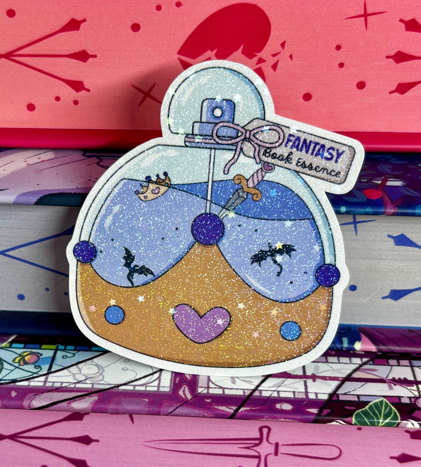 Fantasy Book Essence Potion Sticker