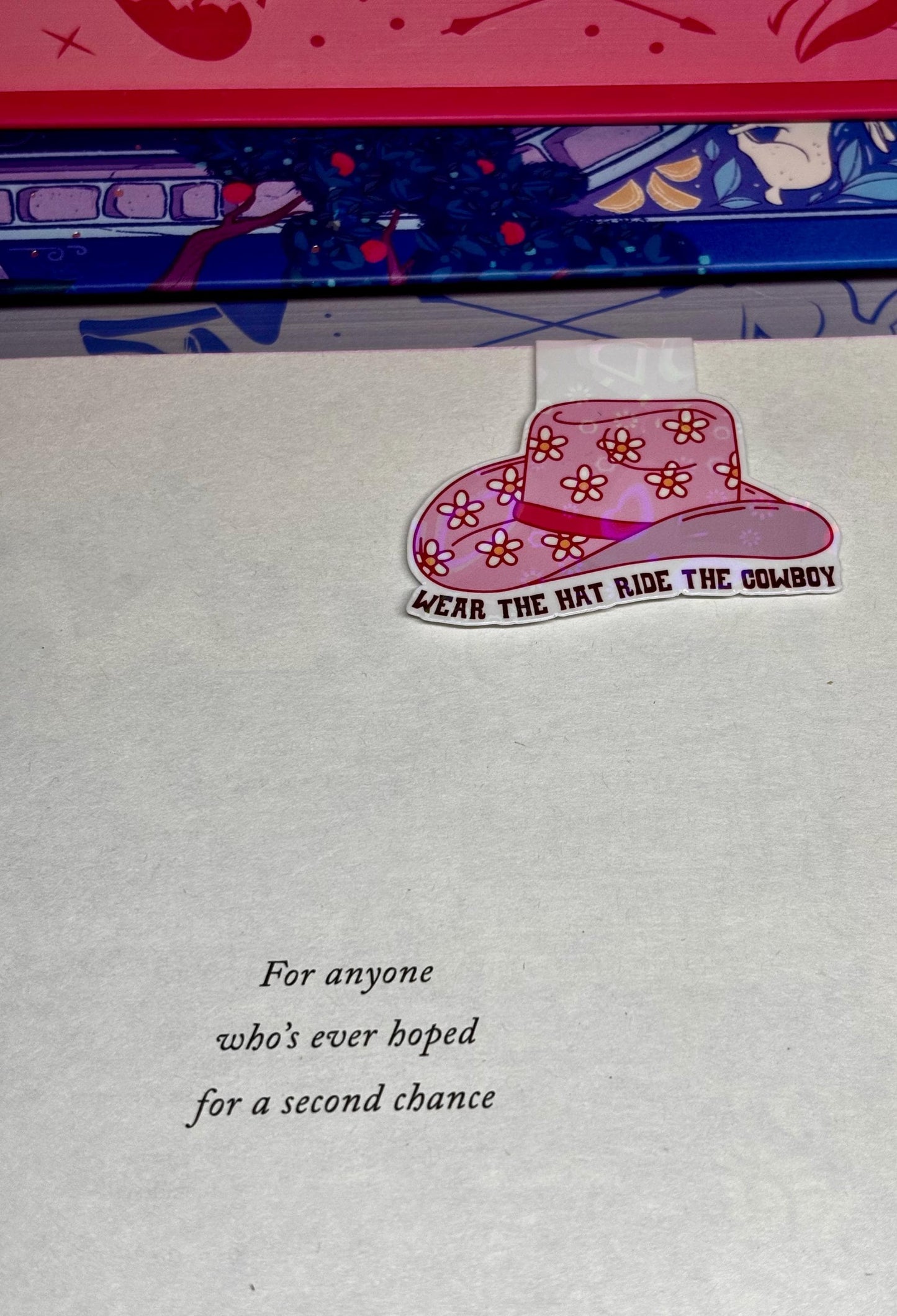 Mini Wear The Hat Ride The Cowboy Magnetic Bookmark