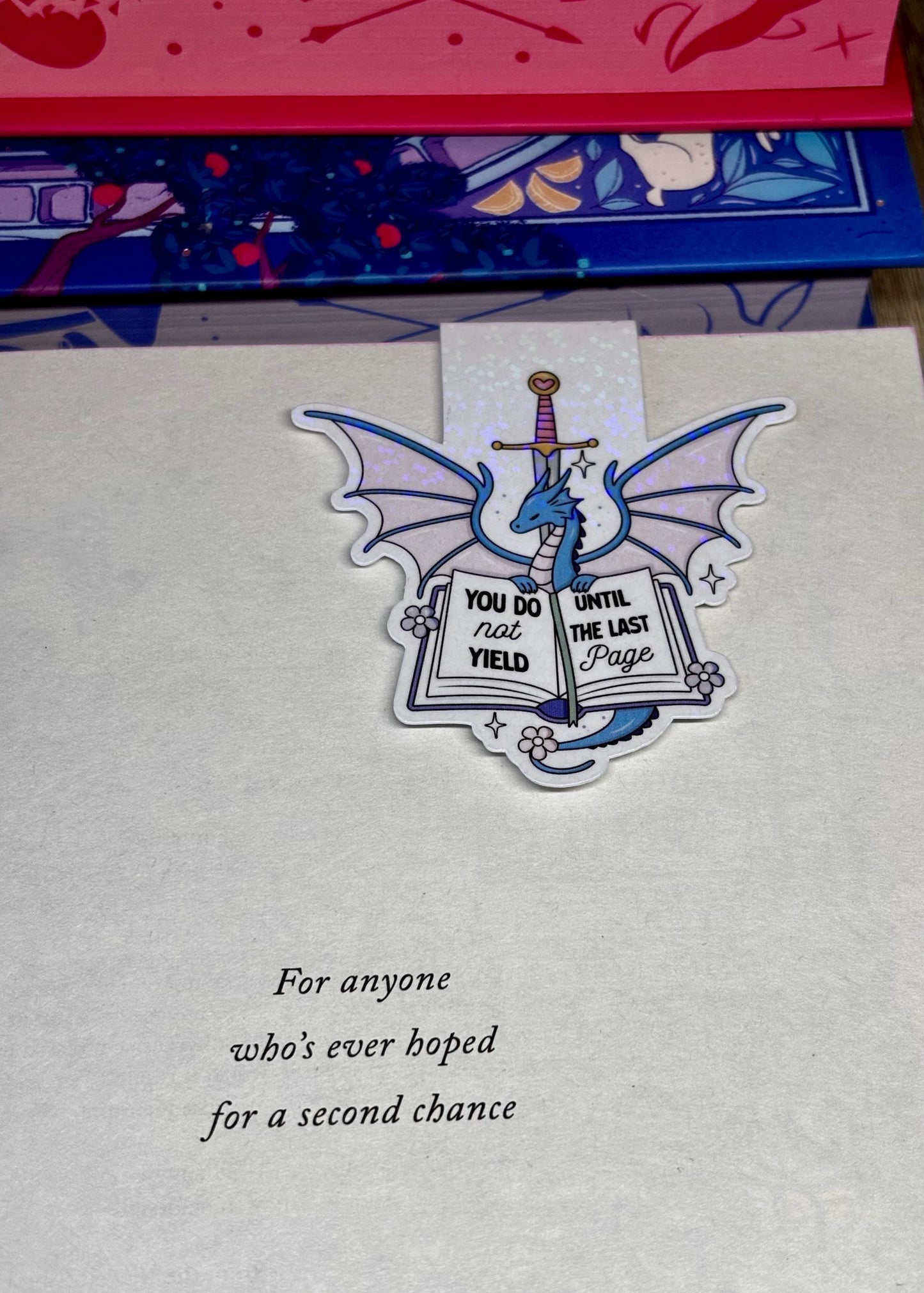 You Do Not Yield Until The Last Page Magnetic Bookmark