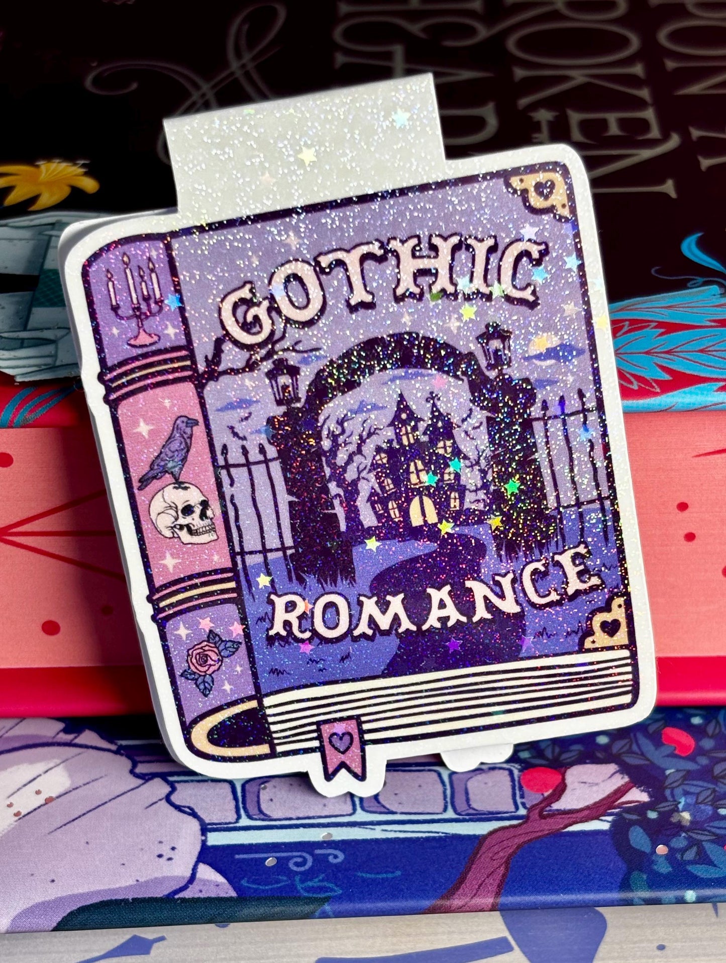 Gothic Romance Book Magnetic Bookmark