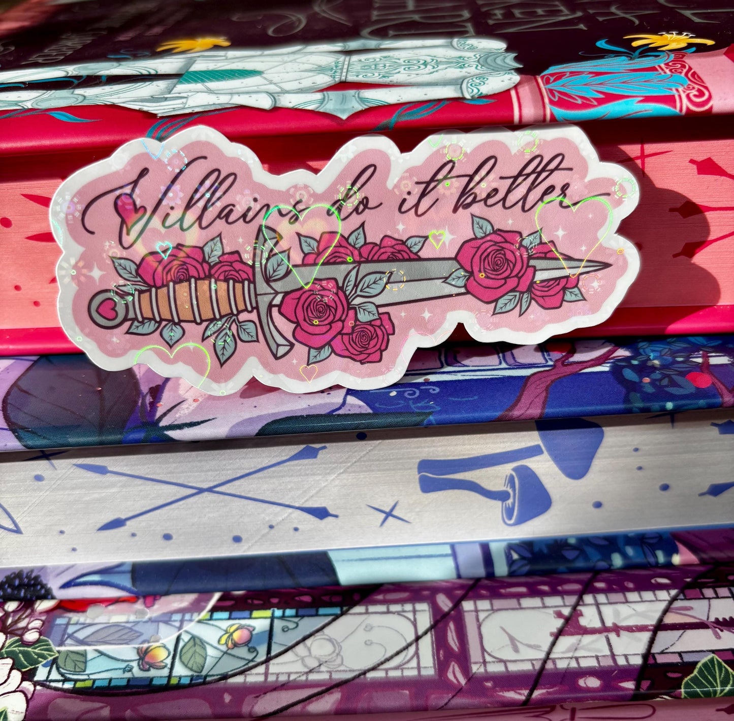 Villains Do It Better Sticker