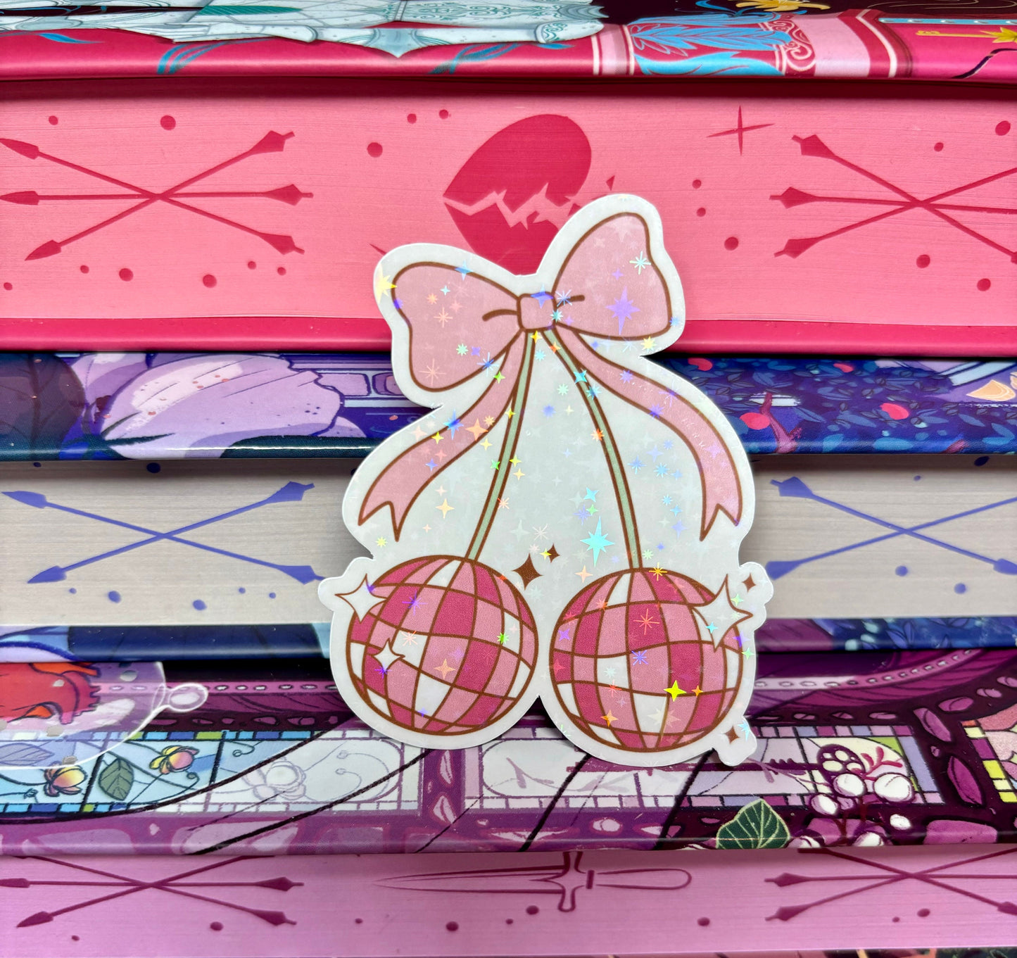 Coquette Disco Cherry Sticker