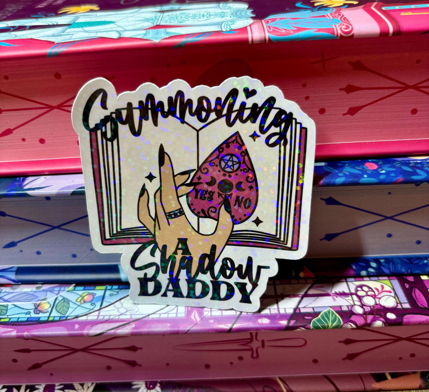 Summoning A Shadow Daddy Sticker