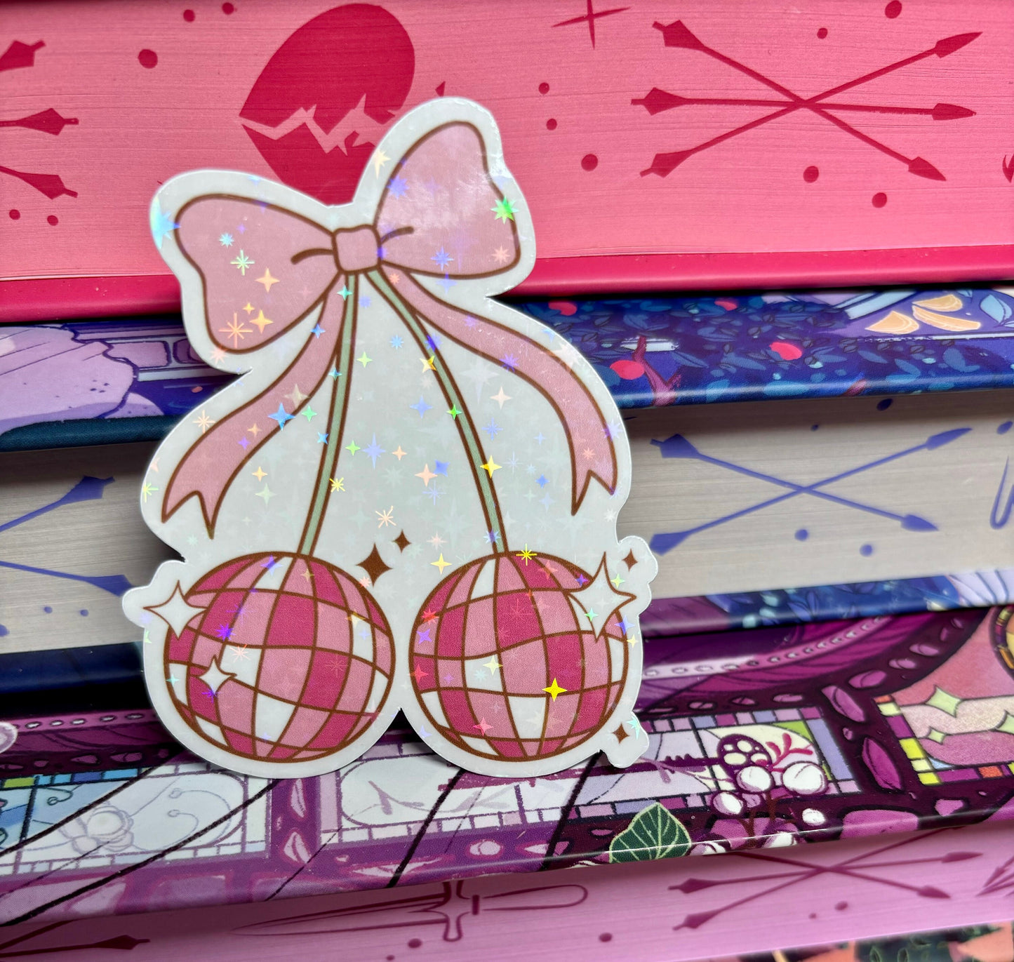 Coquette Disco Cherry Sticker