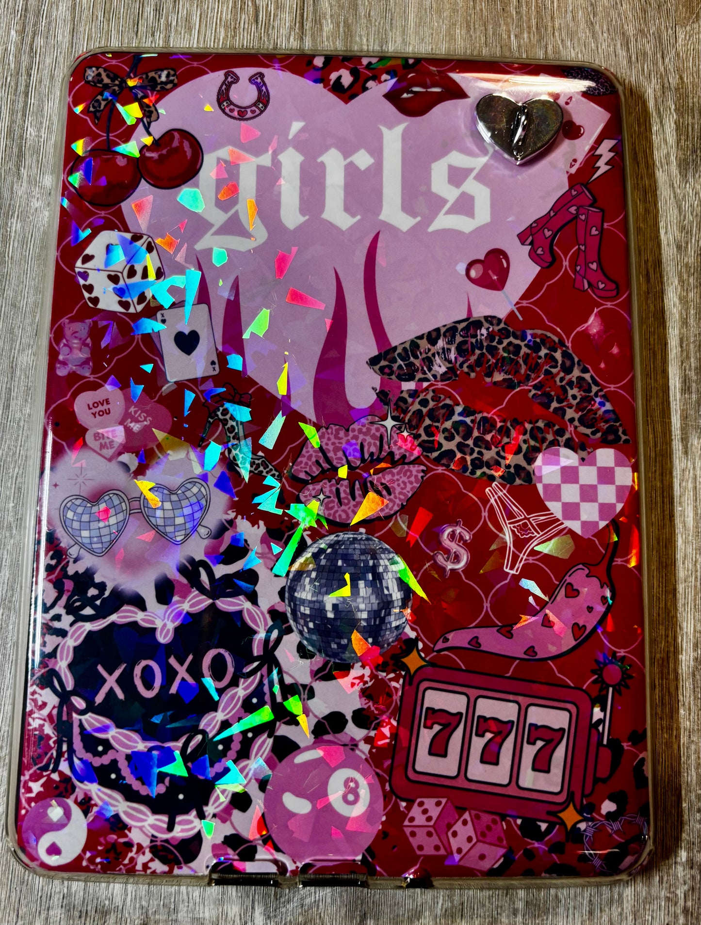 Y2K Messy Lucky Girl Kindle Insert