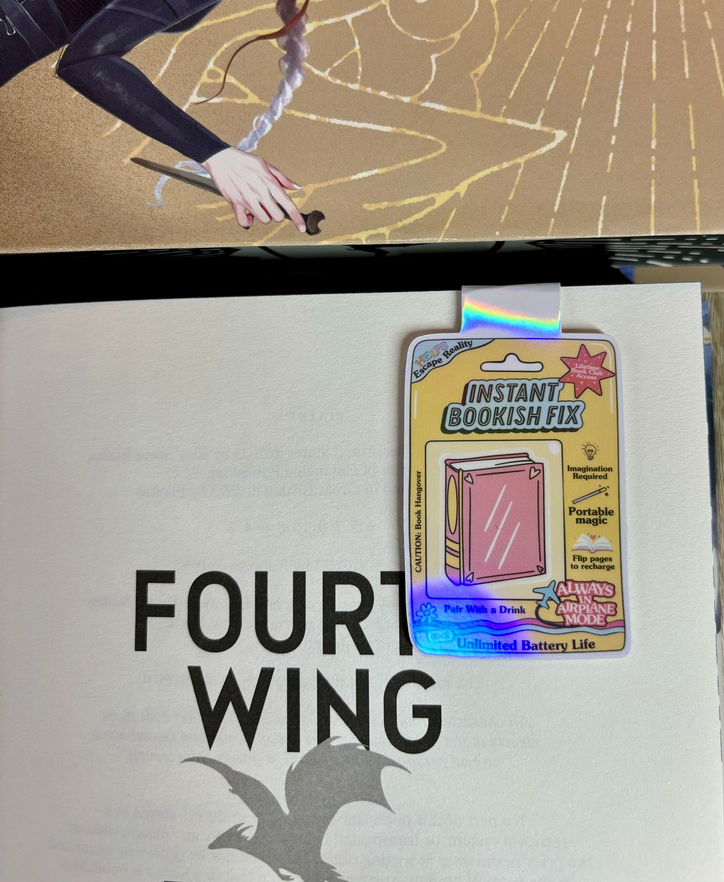 Instant Bookish Fix Magnetic Bookmark