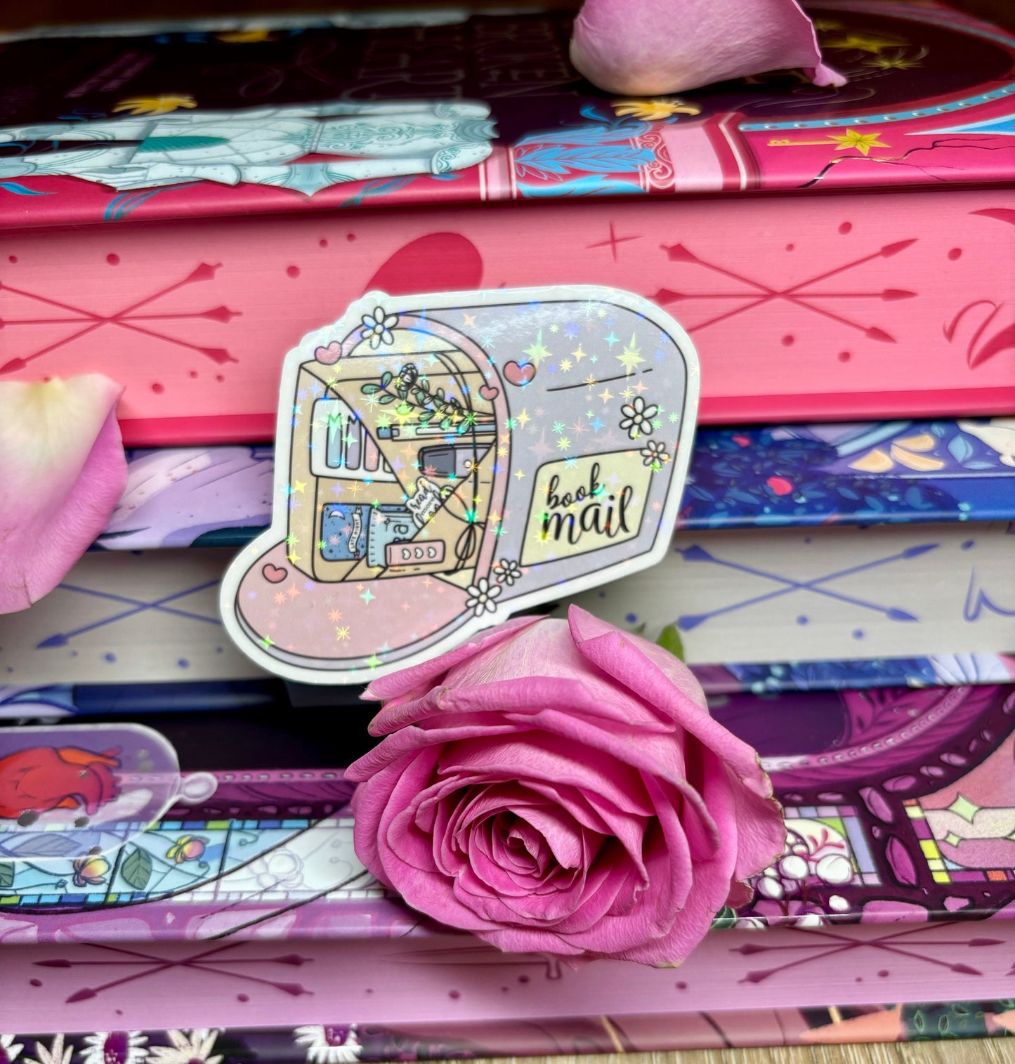 Book Mail Mailbox Sticker