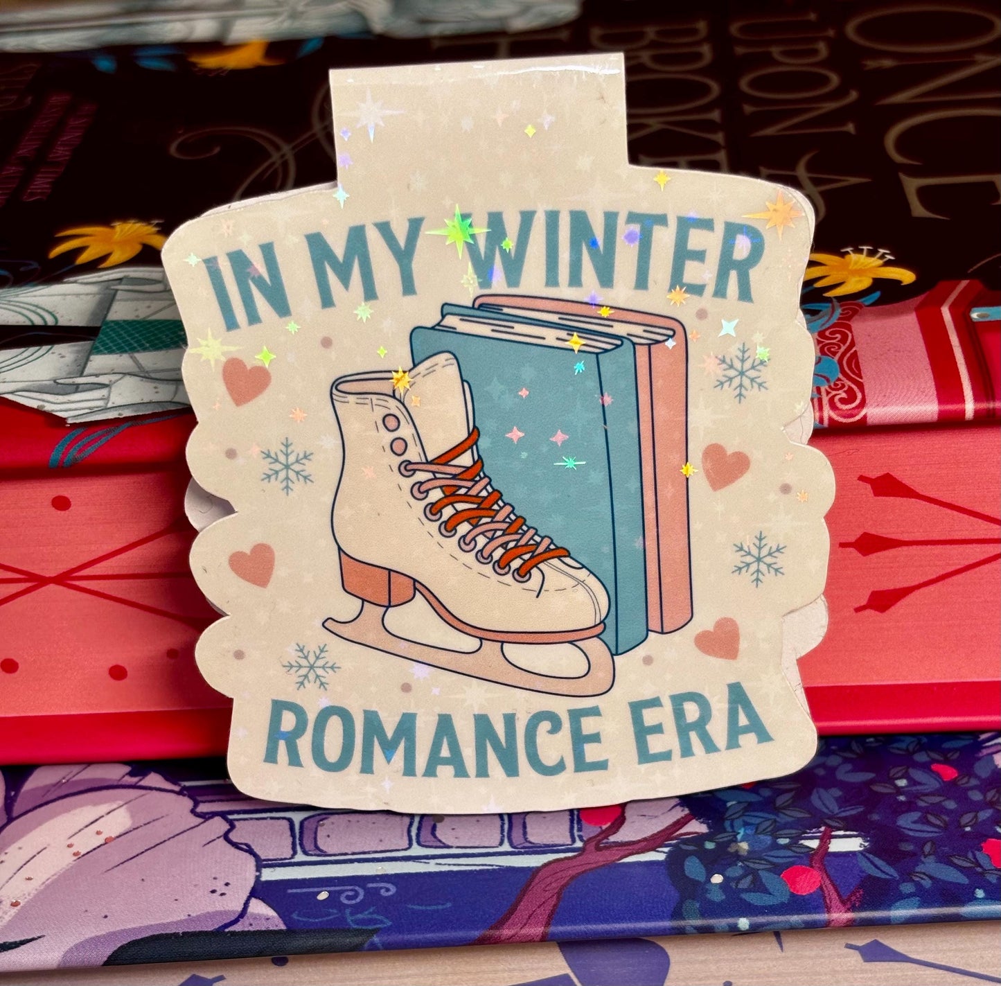 In My Winter Romance Era Magnetic Bookmark