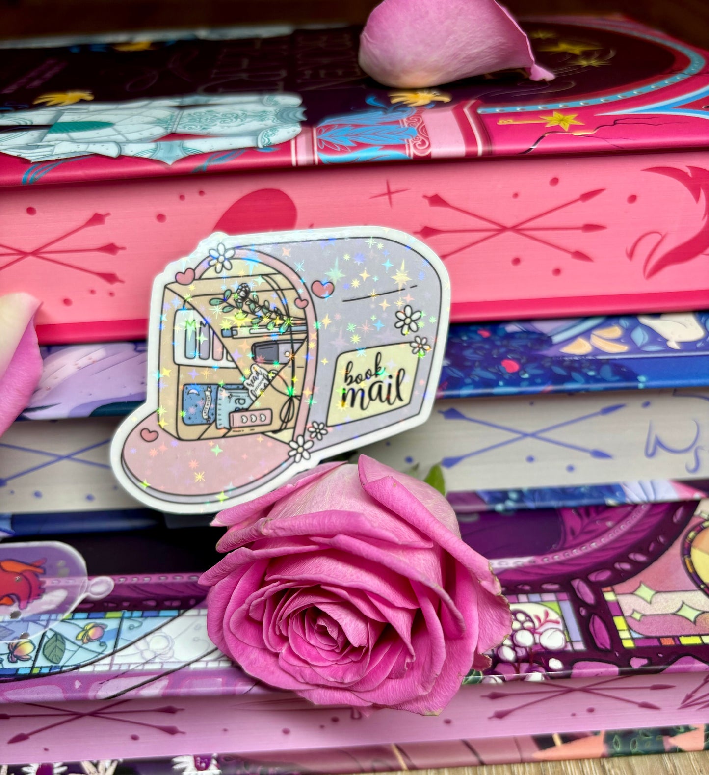 Book Mail Mailbox Sticker