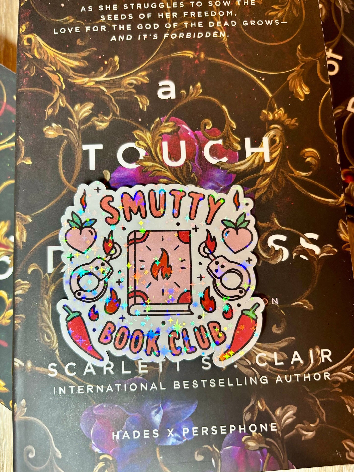 Smutty Book Club Sticker