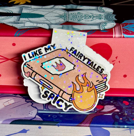 Mini I Like My Fairytales Spicy Magnetic Bookmark