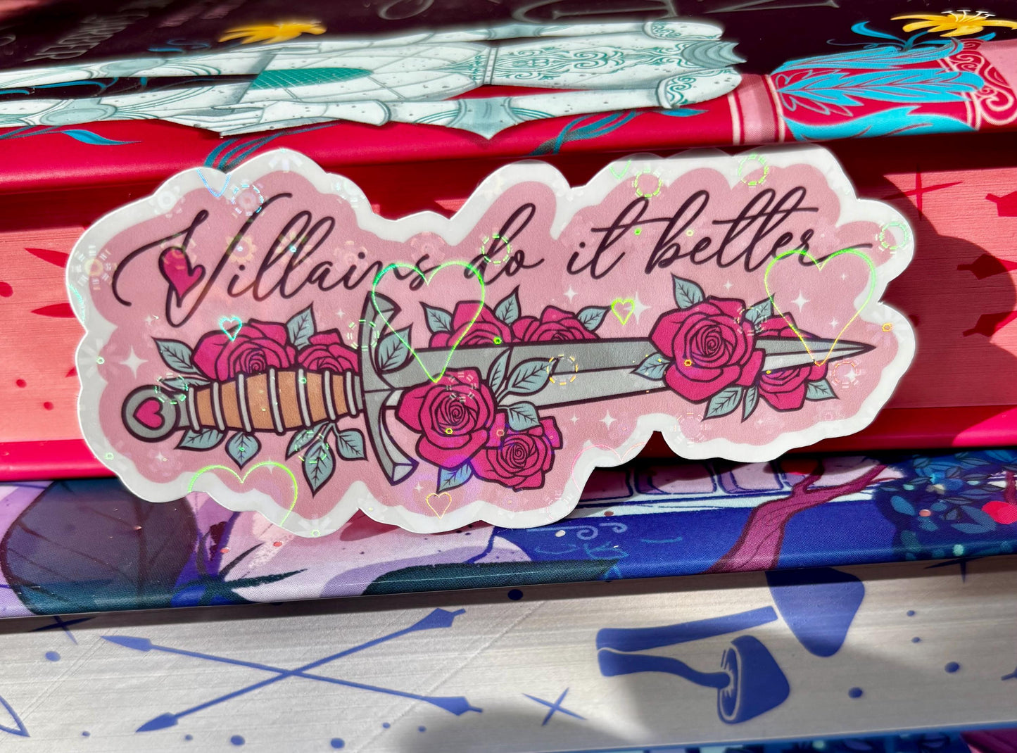 Villains Do It Better Sticker