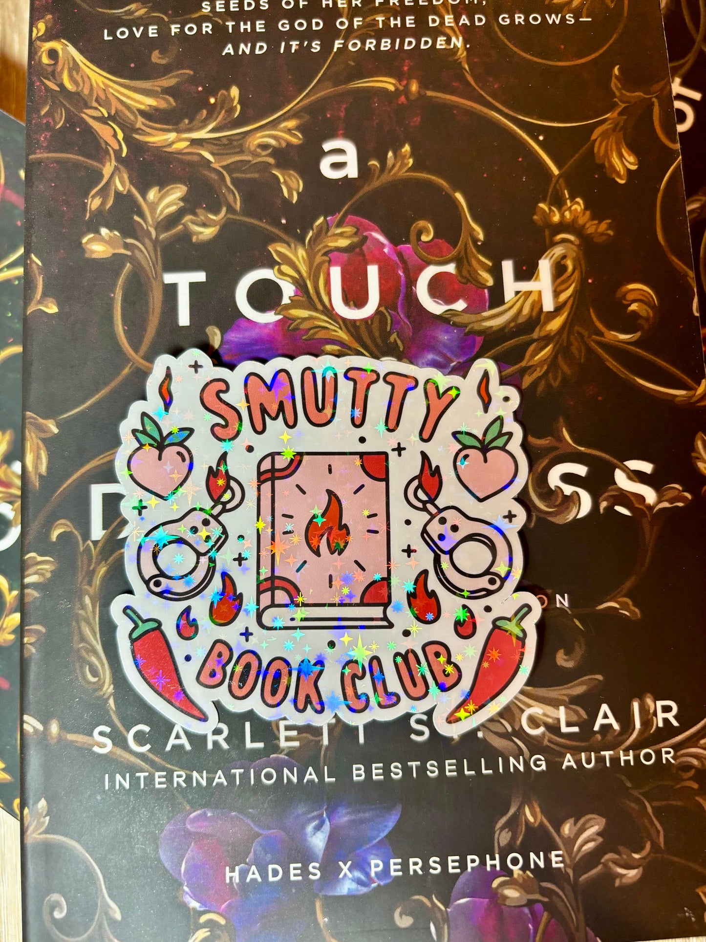 Smutty Book Club Sticker