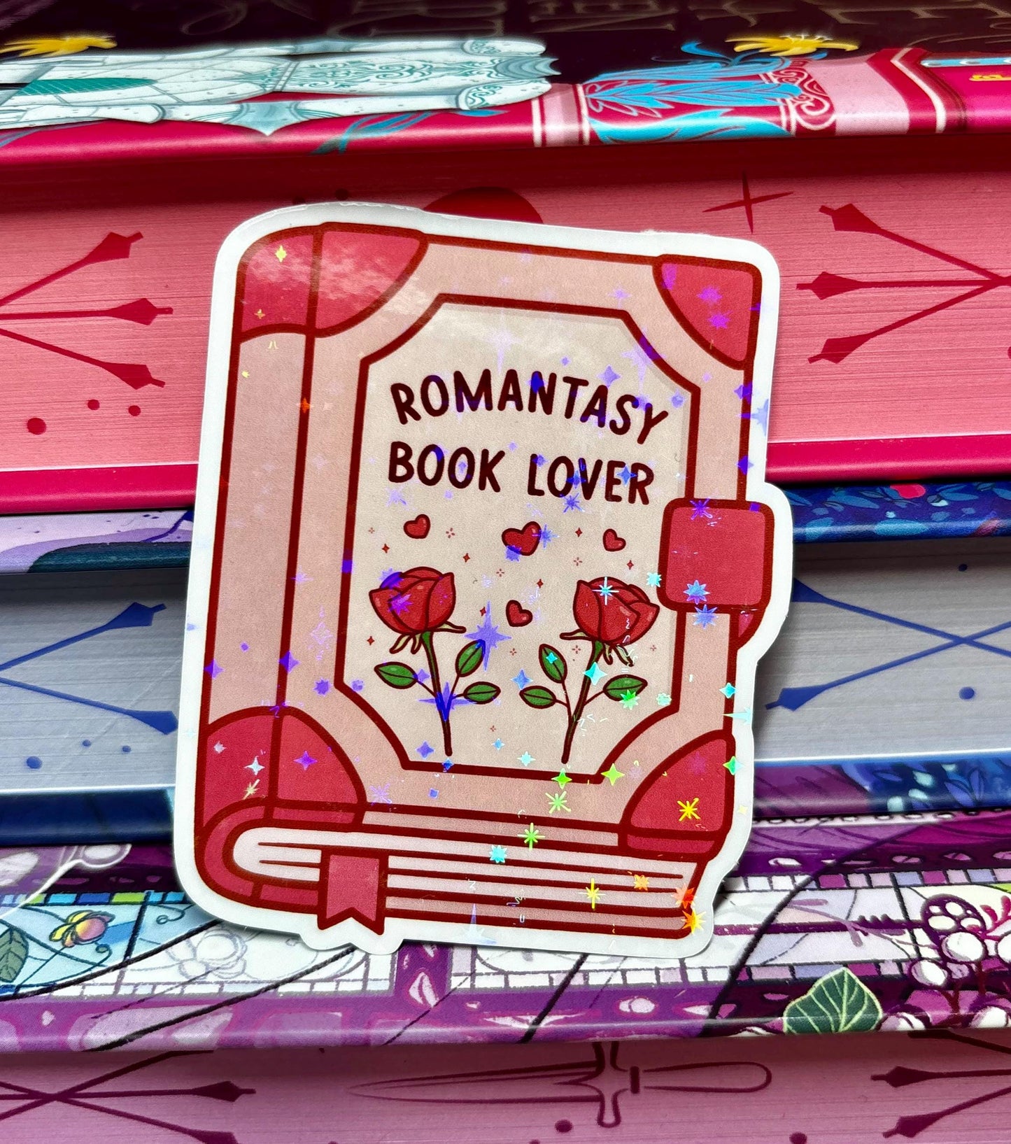Romantasy Book Lover Sticker