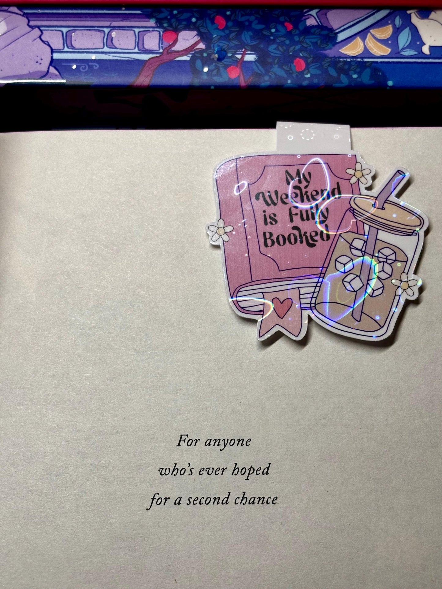 My Weekend Is Fully Booked Magnetic Bookmark