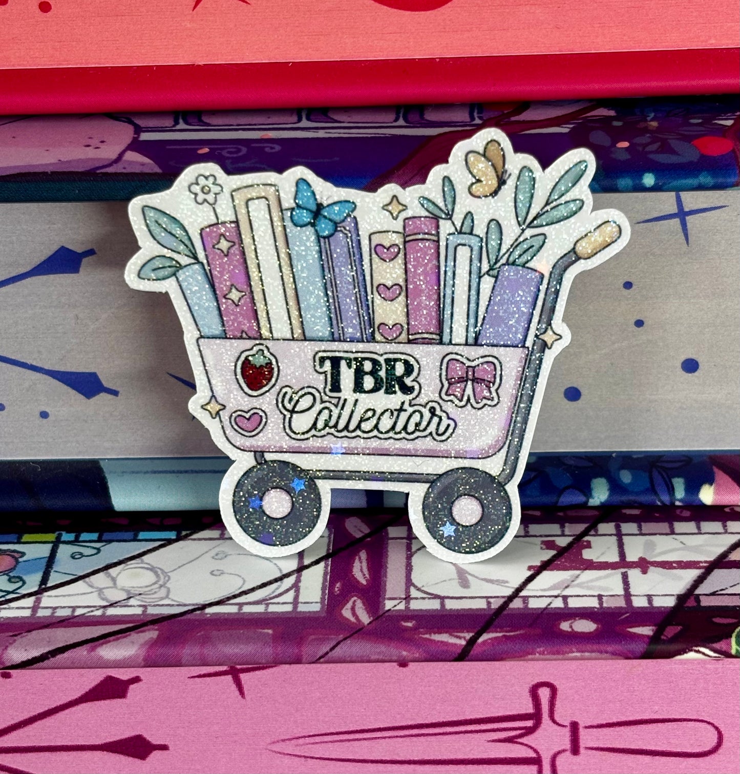 Mini TBR Collector Cart Sticker