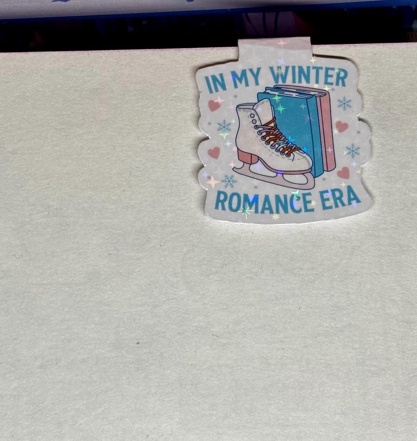 Mini In My Winter Romance Era Magnetic Bookmark