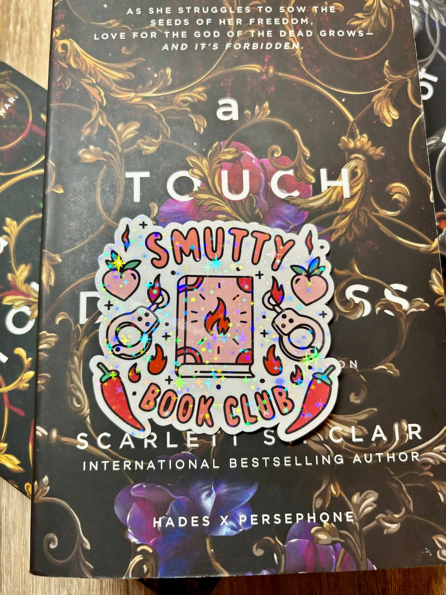 Smutty Book Club Sticker