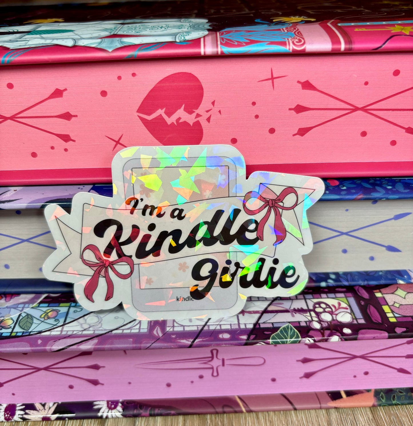 I'm A Kindle Girlie Sticker