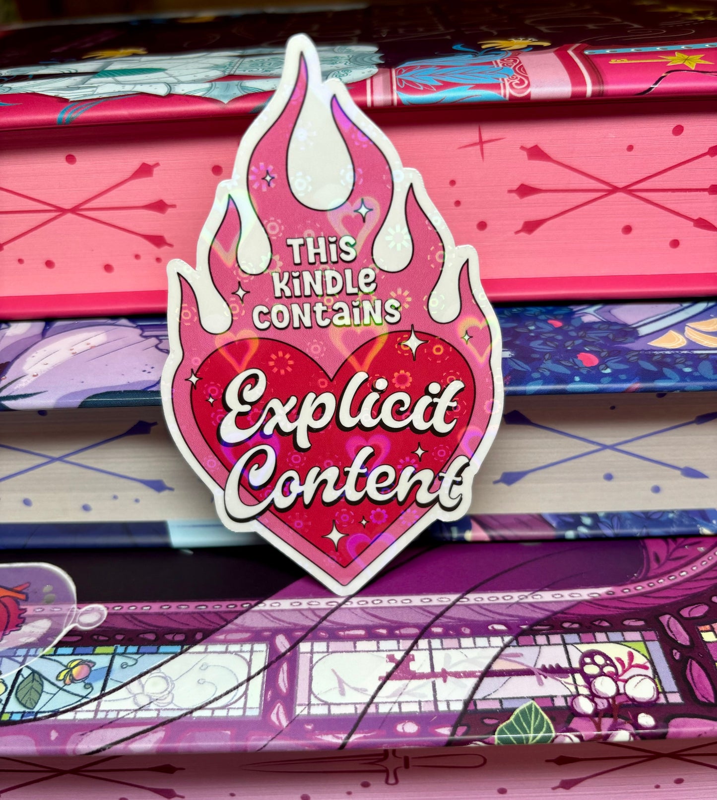 This Kindle Contains Explicit Content Sticker